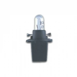 12V 1.2W PLASTİK SOKETLİ (SİYAH) AMPUL
