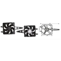 FAN MOTORU TEMPRA (159) (90-98) TIPO (160) (87-95) DAVLUMBAZLI KLİMASIZ 69402249 30205249