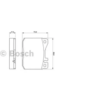 DISK BALATA ON MERCEDES-BENZ 123-Serie; S-Klasse; SL-Klasse MB0004205920; MB0004206020; MB0004207820
