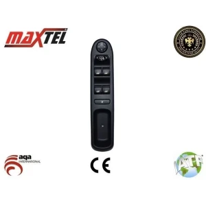 CAM AÇMA DÜĞMESİ ÖN SOL 207 (06-12) 207+ (12-) 18 FİŞLİ