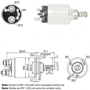 MARŞ OTOMATİĞİ 24V BOSCH TİPİ 3 DELIK SNLS 279