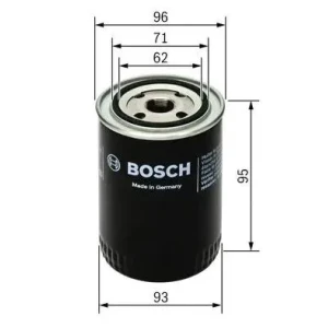 YAĞ FİLTRESİ M124 M131 EDKS M131 DOGAN 1.6IE / FAVORIT / S40 S70 V40 V70