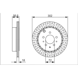 FREN DİSK MAZDA CX-7; MPV MAZL20626251; MAZL20626251B; MAZL20626251C; MAZL52826251C; MAZL52826251