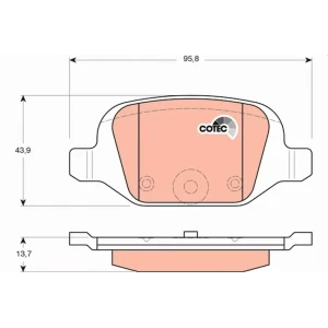 DİSK BALATA FIAT 500L ARKA