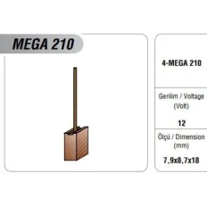 KLİMA FAN KÖMÜRÜ 206 306 307