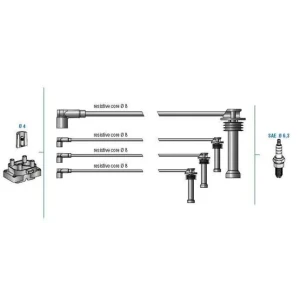 BUJI KABLO SETI FOCUS S MOT.1. 4 1,6 11107407417