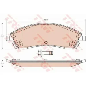 DİSK BALATA CADILLAC SRX ÖN 2008