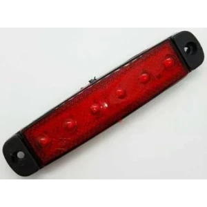 PARMAK LAMBA 6 LED 24V KIRMIZI