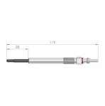 ISITMA KIZDIRMA BUJİSİ EGEA 5V