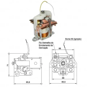 MARŞ OTOMATİĞİ 24V ALFKB PLATINLI ÇEKİCİ SNLS 273 2339101050