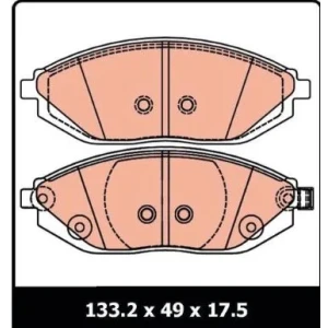 DISK BALATA CHEVROLET SPARK 2010 -- ON GDB4606