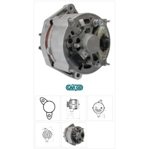 ALT DINAMO 24V 55A BOSCH TIPI VOLVO F10 F610 LOADER D+ W