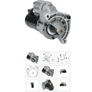 MARS MOTORU 12V 9 DIS 1.1 KW VALEO TIPI CITROEN BERLINGO SAXO XSARA PEUGEOT 106 206