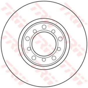 FREN DİSKİ ARKA MER-W123 W114 W115 W126 W123C
