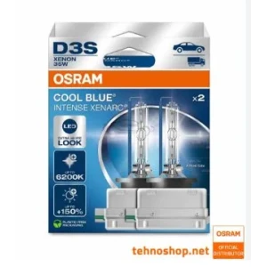 ZENON FAR AMPÜLÜ 12V 35W D3S COOL BLUE INTENSE İKİLİ 6200 KELVIN