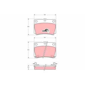 DISK BALATA MITSUBISHI