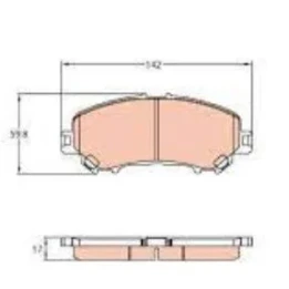 DISK BALATA NISSAN QASHAI ON GDB3648