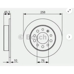 FREN DISK HYUNDAI COUPE 584112C000
