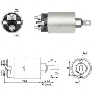 MARŞ OTOMATİĞİ 12V MITSUBISHI L300 H100 EM SNLS 678