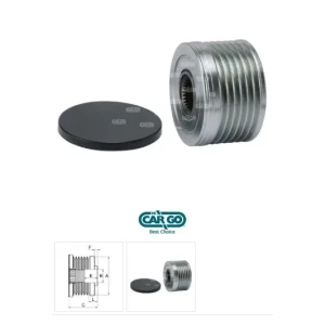 ALT RULMANLI KASNAK DOBLO 1,3 JTD-FIORINO LINEA 1.3M.JET- ASTRA H 1,3 CDTI F-557928 588012 DENSO