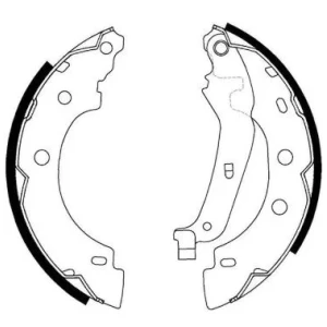 PAPUC BALATA FIAT-PANDA/RENO-KNG-E7J 7701205523 GS8650 F026400570