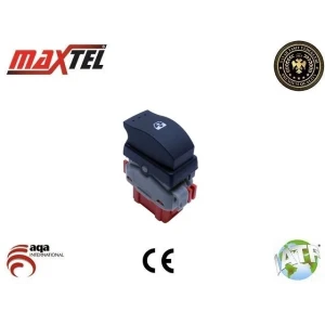 CAM AÇMA DÜĞMESİ SOL TEKLİ MASTER II (98-08) 6 FİŞLİ