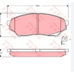 DISK BALATA MITSU-PAJERO PININ ON GDB3270