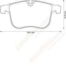 DISK BALATA OPEL/SAAB-9,3 2004 MD ON