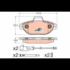 DİSK BALATA FORD KA ÖN