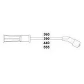 BUJİ KABLO TAKIMI (EPDM) RENAULT MEGANE-R19-CLIO II-KANGOO E7J-CLIO-II- DACIA LOGAN K4M 98- 273226
