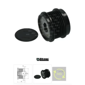 ALT RULMANLI KASNAK FORD MONDEO S-MAX TRANSIT TOURNEO CUSTOM 2.0 TDCi 6 Kanal 920620 VALEO 535031010