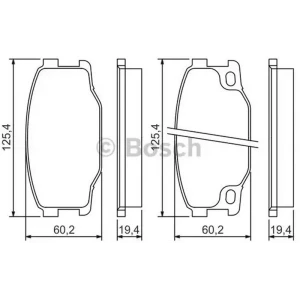 DISK BALATA MITSUBISHI CANTER