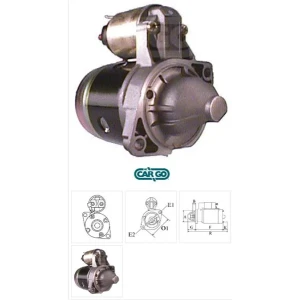 MARS MOTORU 12V 8 DIS 0.9 KW MITSUBISHI TIPI HYUNDAI ACCENT EXCEL SONATA COLT LANCER BENZINLI MD0169