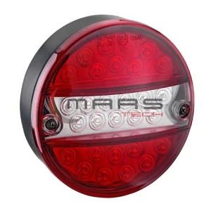 HAMBURGER LED STOP 24V KIRMIZI BEYAZ