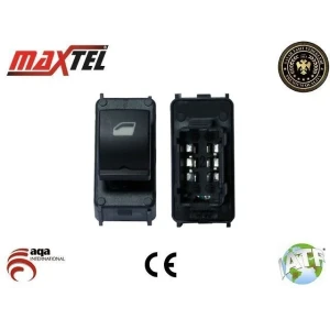 CAM AÇMA DÜĞMESİ ÖN 301 (12-) / C3 II (A51) (09-) DS3 (10-) SİYAH 6 FİŞLİ