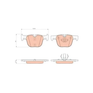 DISK BALATA BMW F30 3 SERISI 2011-- ARKA