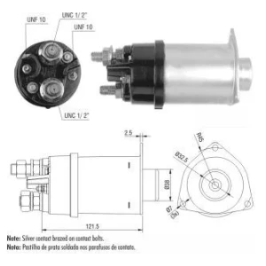 MARŞ OTOMATİĞİ 24V 42 MT DEV FATIH YM SNLS D43E GUMUS KONTAK