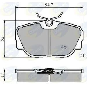 DISK BALATA BMW E30 TUM MODELLER ON GDB820