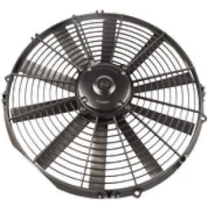 12V 14'' KOMPLE YASSI GENIS EMICI FAN MOTORU AKSIYEL 5702114120002 350MM
