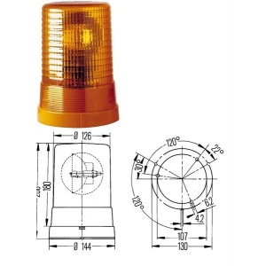 12V DONER LAMBA 12V SARI KL-710 GALAKSİ