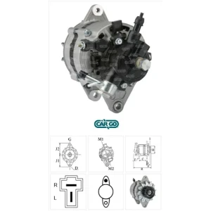 KIA ALTER CIFT KASNAK KARE SOKETLI 12V 60 AMPER VAKUMLU