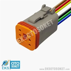 DT06-6S DEUTSCH SOKET KABLOLU