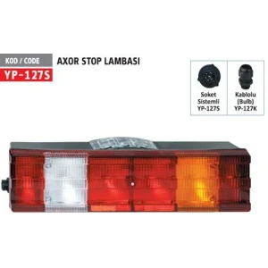 STOP MERCEDES ACTROS BES VIDALI SOKETLİ 0123LS