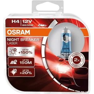 12V H4 AMPÜL %150. FAZLA IŞIK + 4000K BEYAZ IŞIK TAKIM