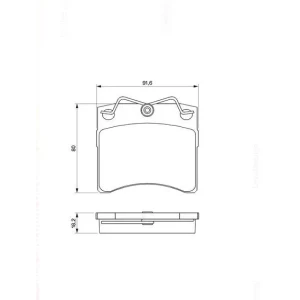 DISK BALATA VW T4 ON 15 INC GDB791