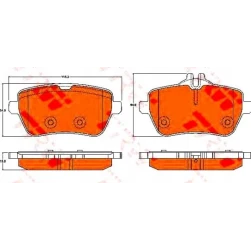 DISK BALATA MERCEDES S-CLASS 2013-- SL 2012 -- ARKA GDB2014
