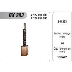 BOSCH TİPİ SARZ KÖMÜRÜ MERCEDES SETRA MAN