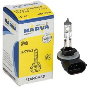 12V 27W H27 PGJ 13 EĞRİ SOKETLİ AMPÜL HALOGEN