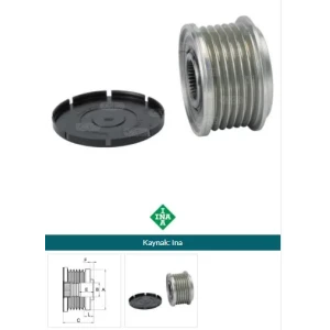 ALT RULMANLI KASNAK MERCEDES C-E-G-M-S-CLK CDI 6 Kanal F-229363 F-559585