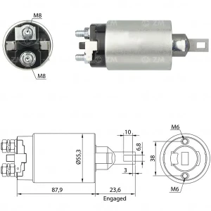 MARŞ OTOMATİĞİ 24V MITSUBSHI CANTER F659 YM SNLS 751
